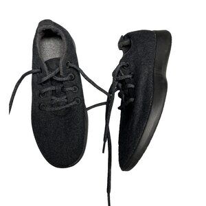 Allbirds The Wool Runner Men's Size 8 Charcoal Lace Up Shoes